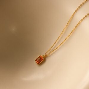 North Star Birthstone Necklace